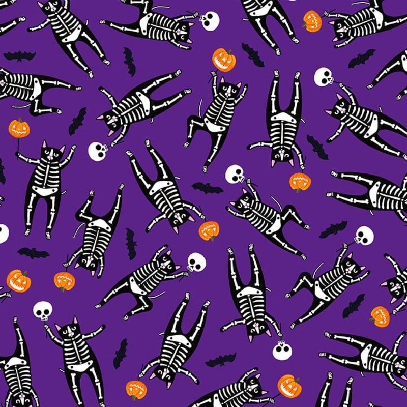 So Adora-Boo Purple Skeleton Glow in the Dark