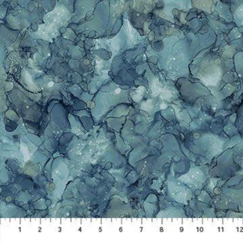 Soar Moody Blues Turquoise Watercolor