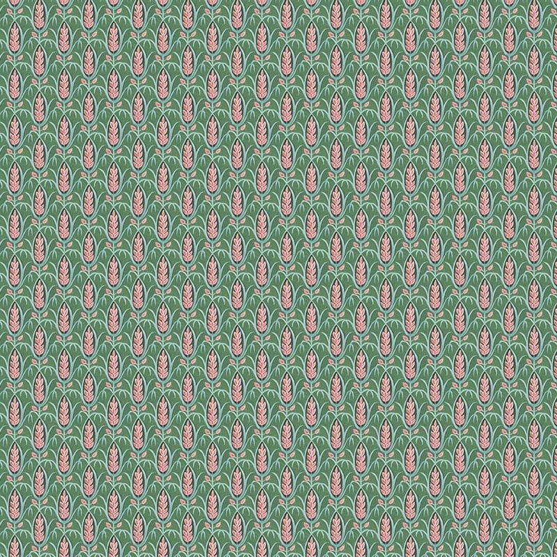 Sophisti-Cats Green Stylized Wheat