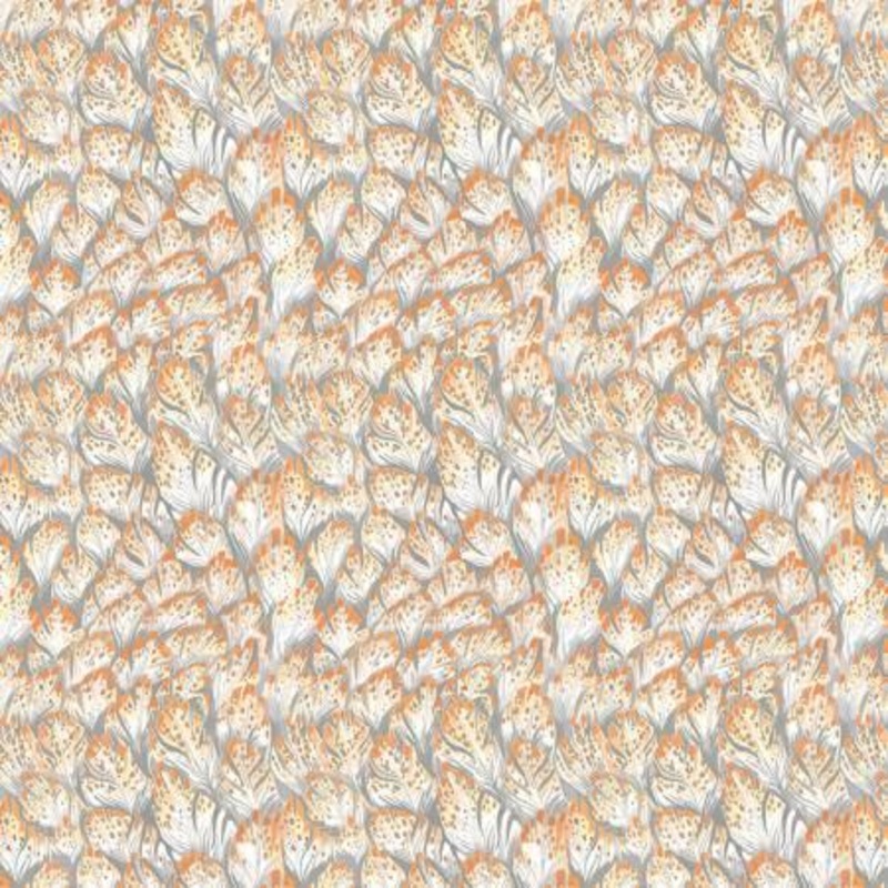 Stella Birdsong Persimmon Feathers