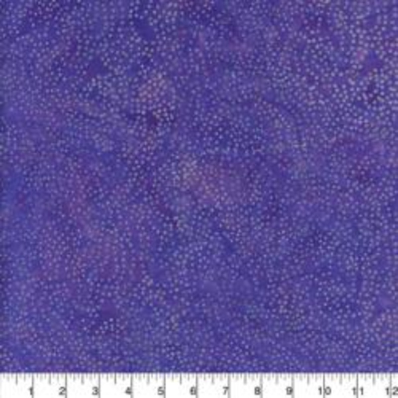 Textile Creations Central Java CNJ 611 Random Dots Violet Batik