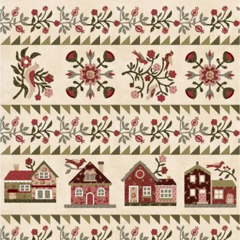 The Fox Homestead Cream Border Stripe