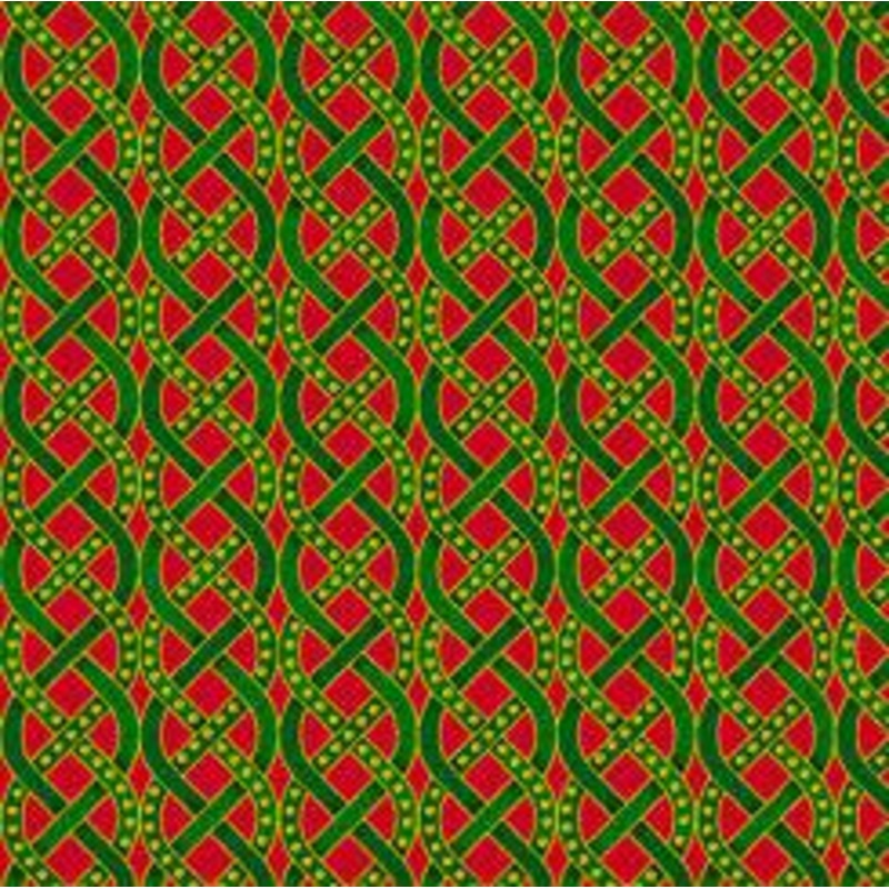 The Nativity BRAIDS RED/GREEN