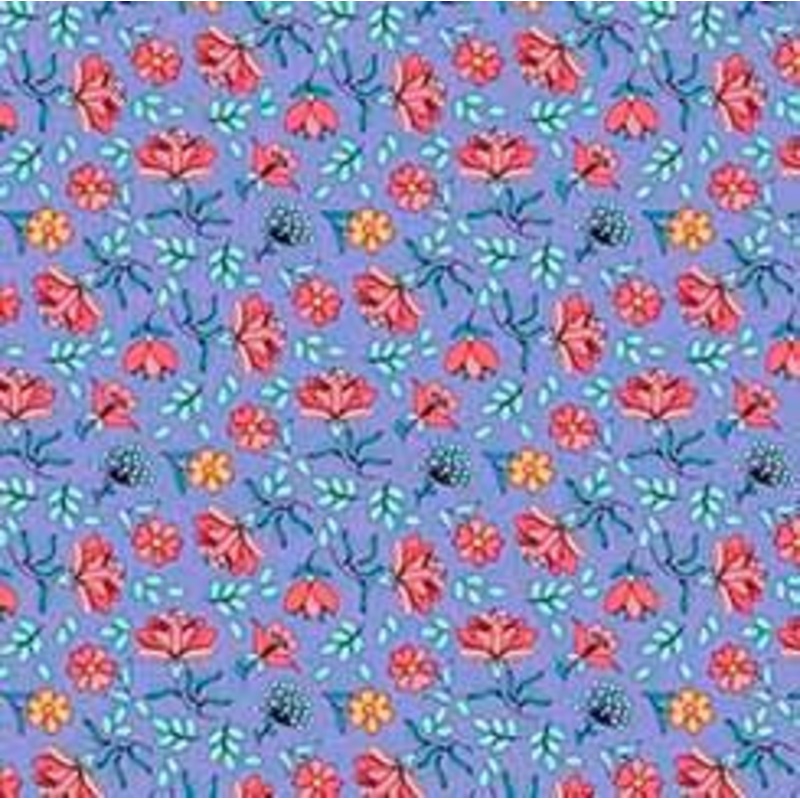 When Pigs Fly - Small Floral Periwinkle