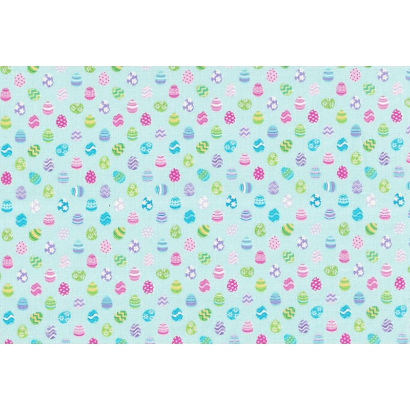 $45 Whole 8 Yard Bolt - PATTERNED EASTER EGGS - Fabric Traditions