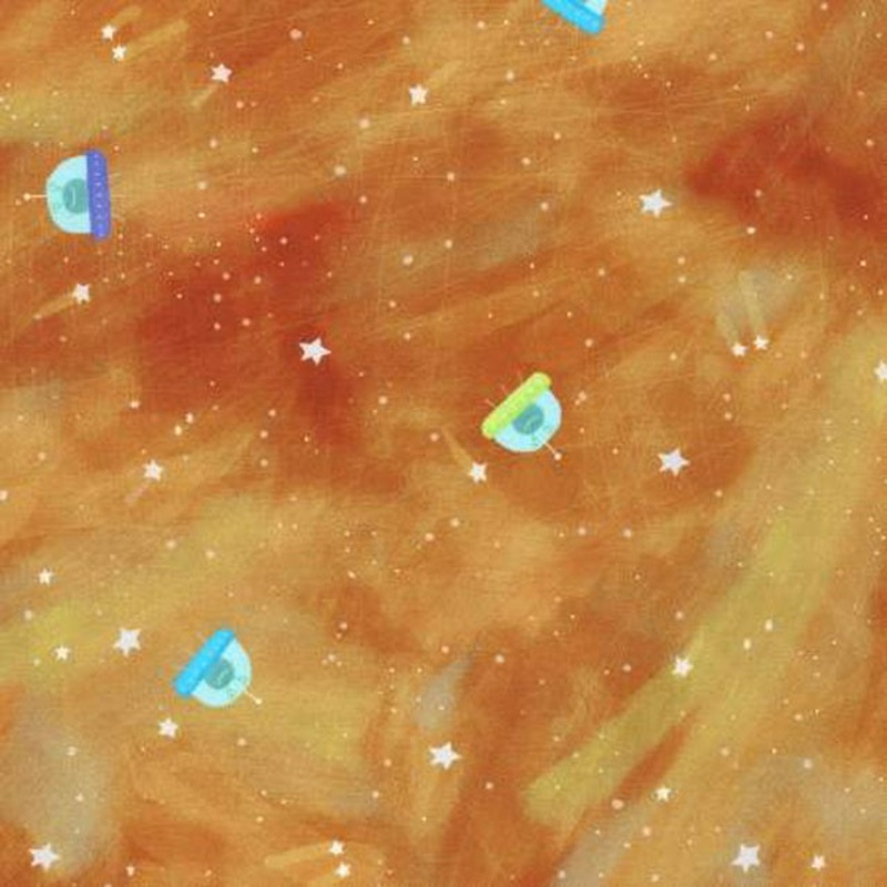 5 Yard Bolt. Space Adventure by Robert Kaufman is made with 100% Cotton and is 44" wide