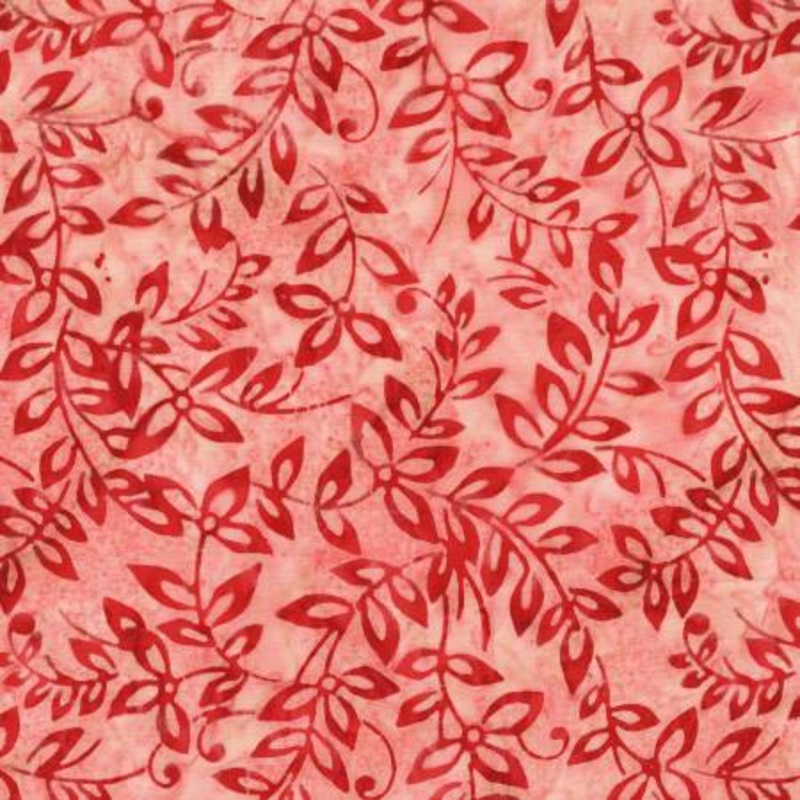 Anthology Fabrics Splash Batiks Beanstalk Rosey 434Q-1