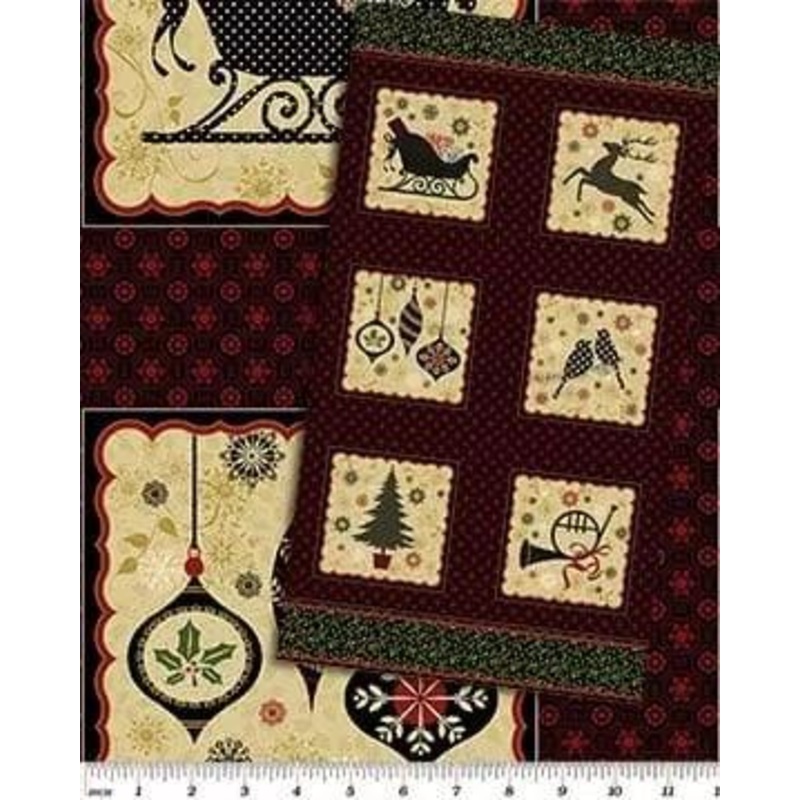 Benartex Ornamental Splendor 6080M 24" x 44" PANEL