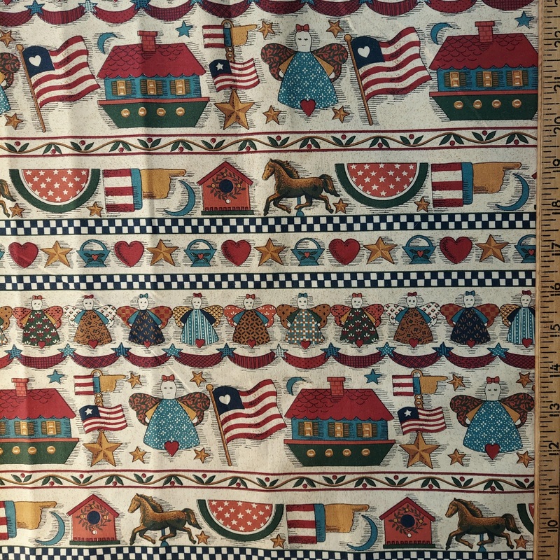 Concord House Quilters Folk Art 4545 Stripe