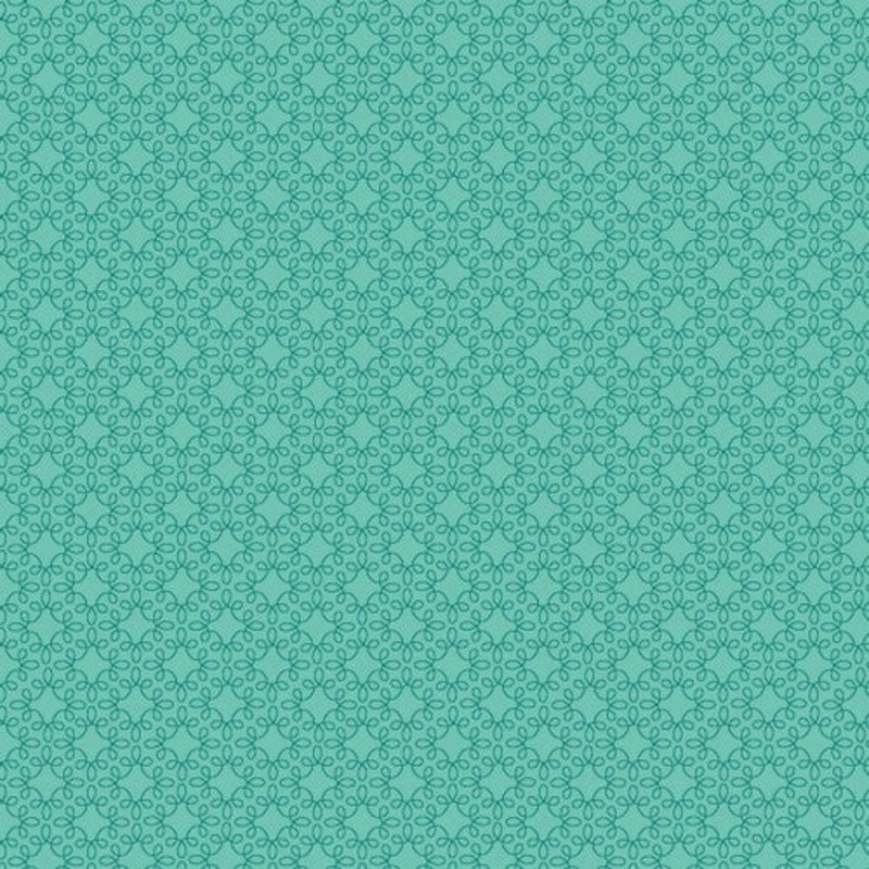 Henry Glass Fabrics Modern Melody Basics Teal 1063 61