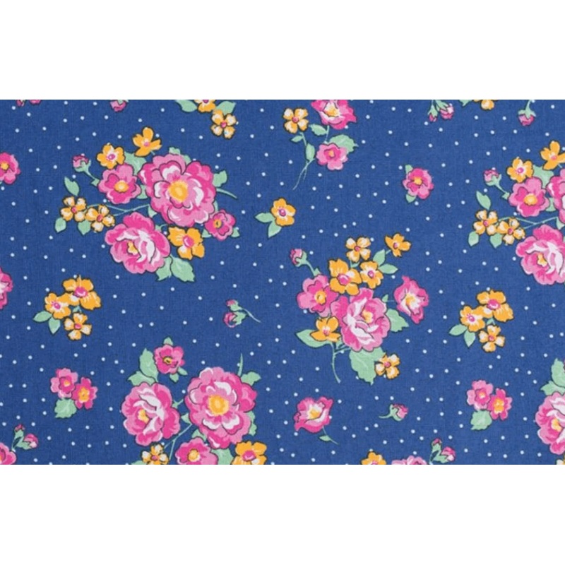 Lily and Loom Cute as a Blossom Floral Blue