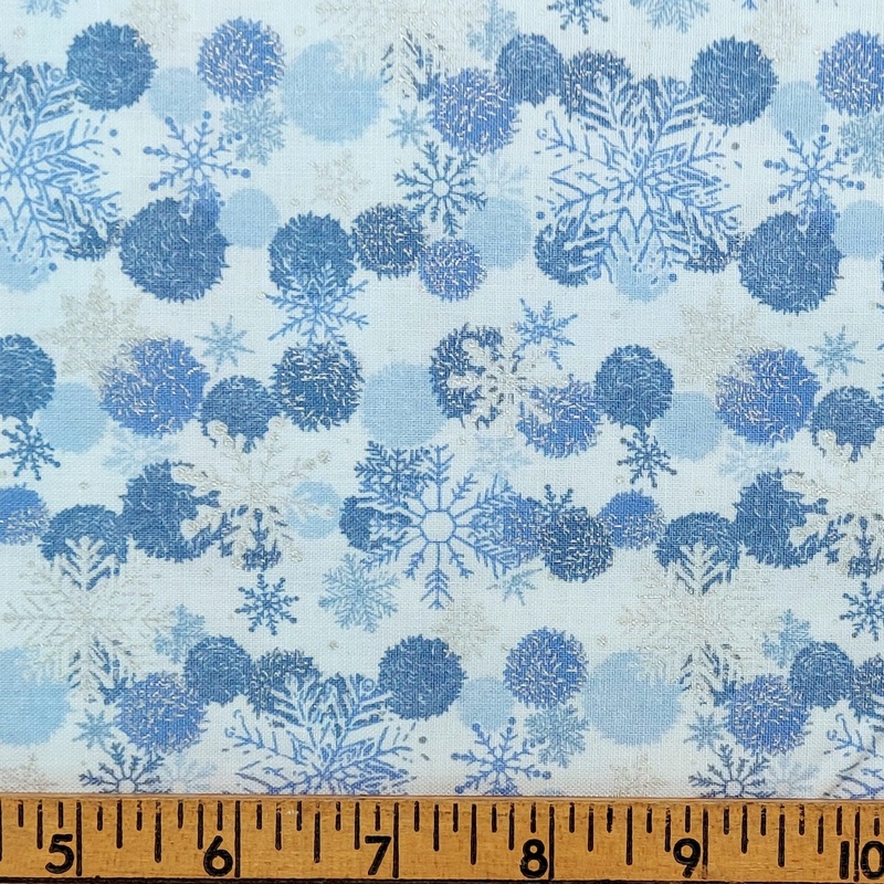 Paintbrush Studio BLUE HOLIDAYS Snowflakes 11418-672302