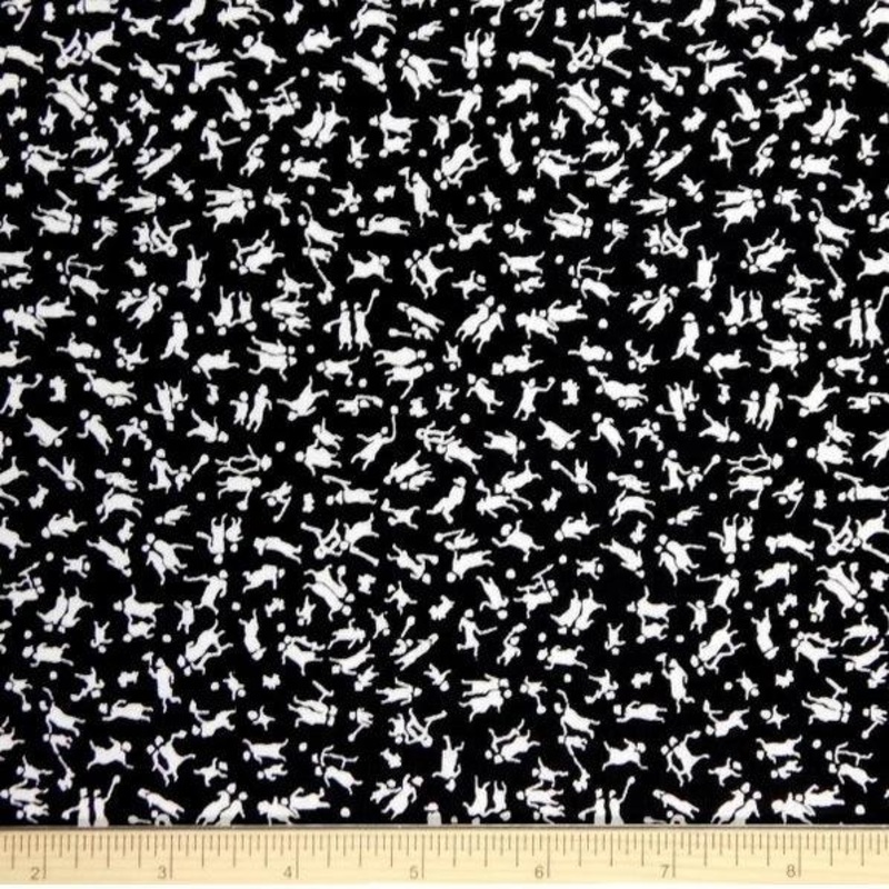 Paintbrush Studios Thoroughly Modern Tiny Dancers Black 120-14532