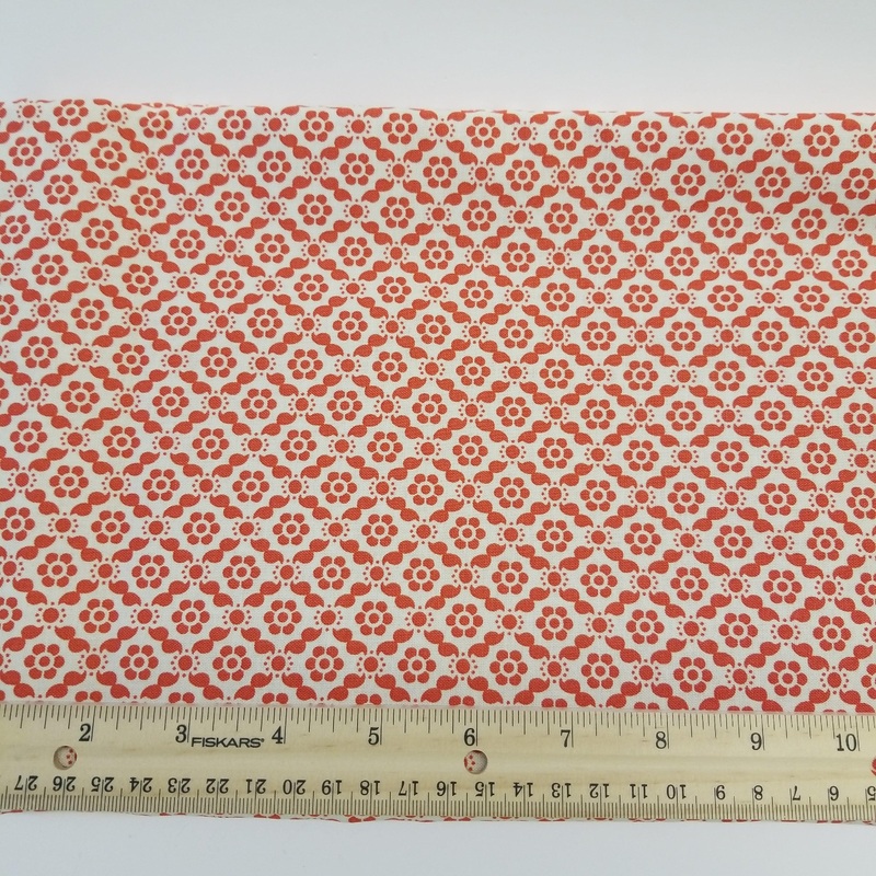 Posy Meadows Geometric Red