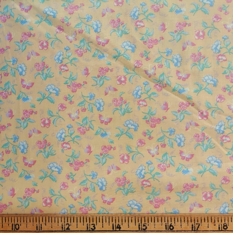 Springmaid Country Fantasies Yellow 4128