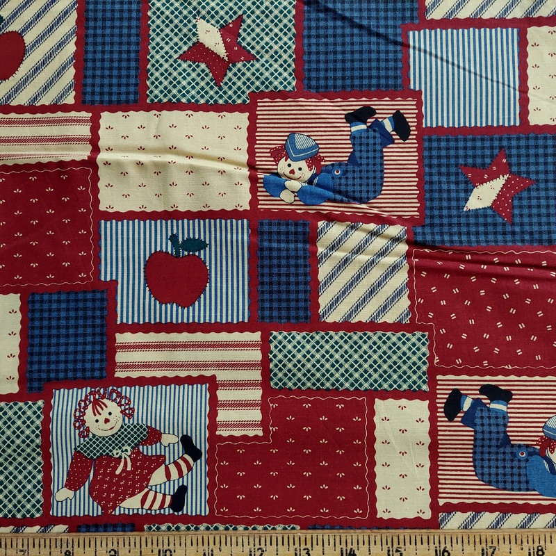 Wamsutta Raggedy Patch Kids 4495