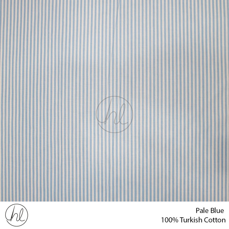 100% Cotton Prt Small Stripe