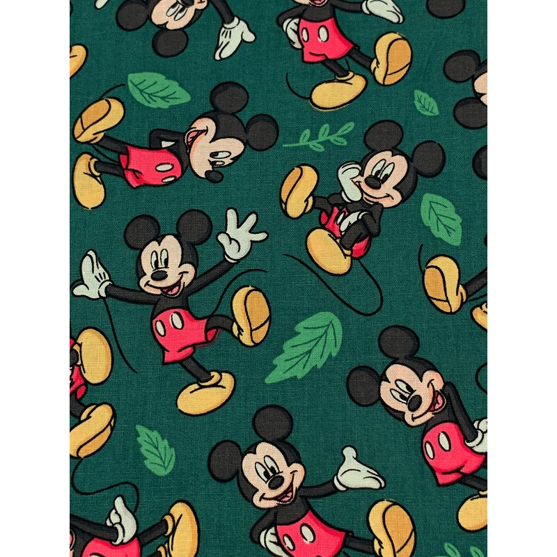 $35 Whole 5 Yard Cut -Mickey Mouse Fall Print - Springs Creative