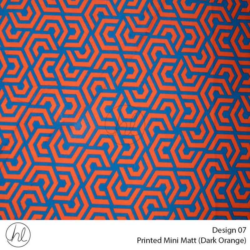 Mini Mat Prt Hexagon