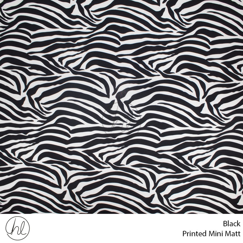 Mini Mat Prt Small Zebra