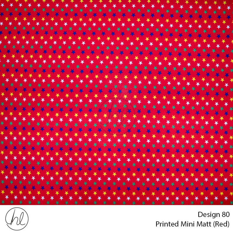 Mini Mat Prt Stars fabric