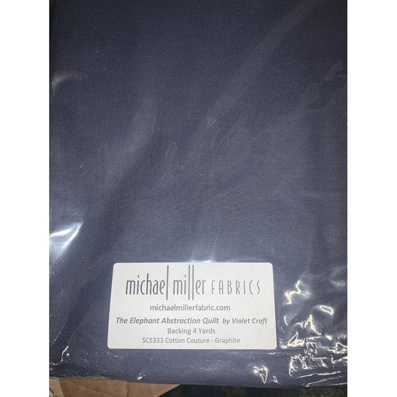Solid Cotton Couture Graphite