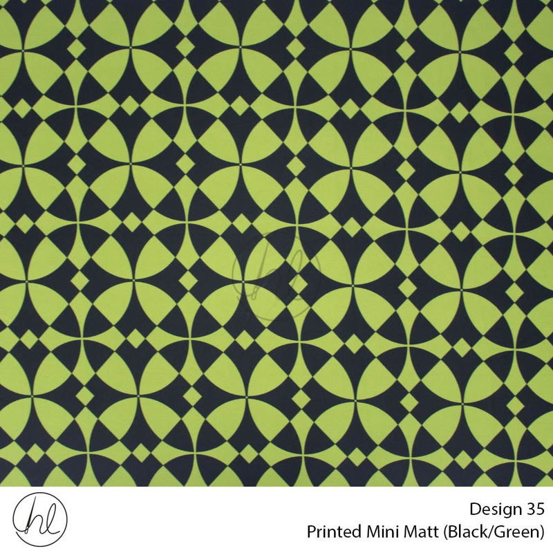 Mini Mat Prt Dice Sml fabric