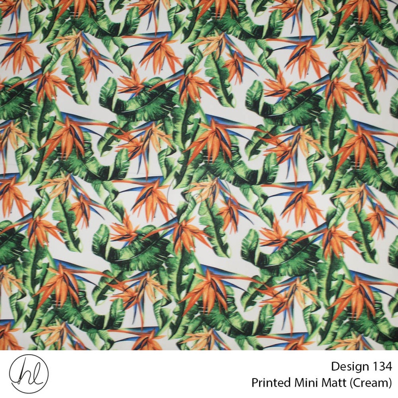 Mini Mat Prt Strelitzia fabric