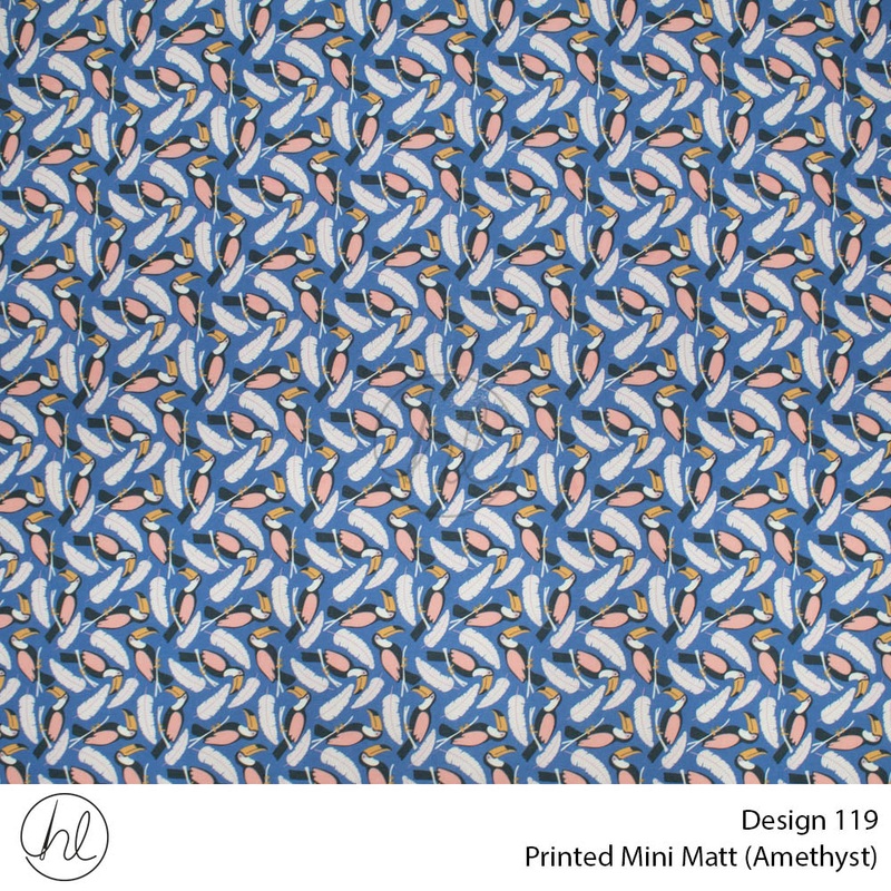 Mini Mat Prt Toucan Bird fabric