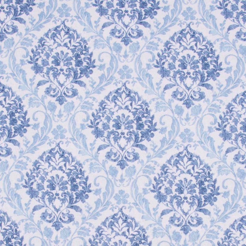 Carole Fabric Designs Porchester Fabric in Denim