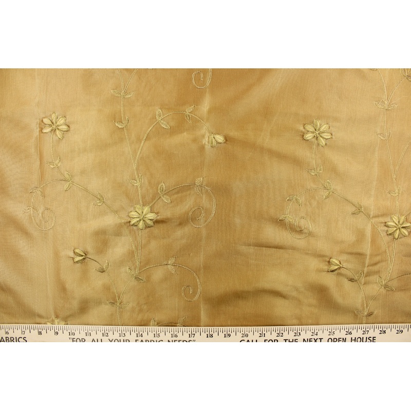 Embroidered Newton in Caramel