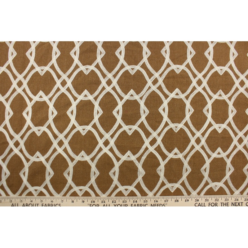 Jacquard Forget Me Knots in Copper