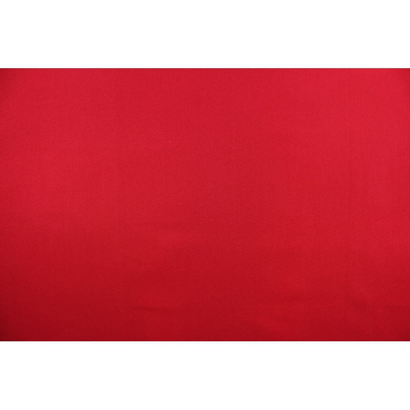 Poplin in Stop Sign Red