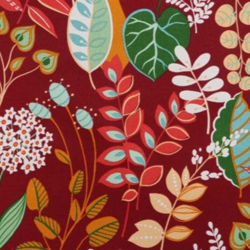 Richloom Windcrest Outdoor Fabric in Mulberry