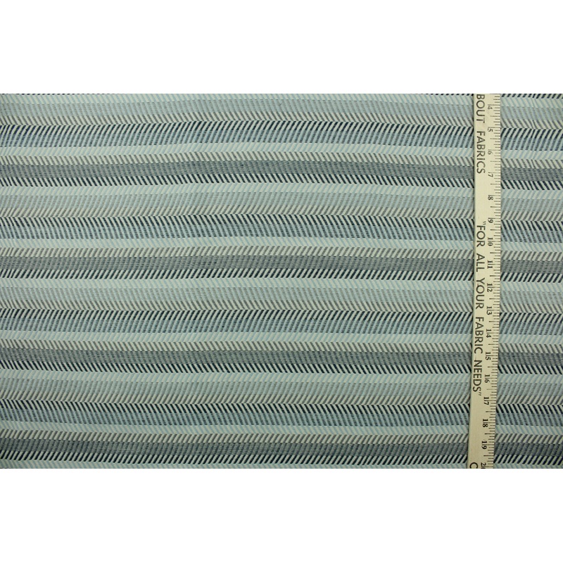 Schneider Woven Herringbone Fabric in Frost