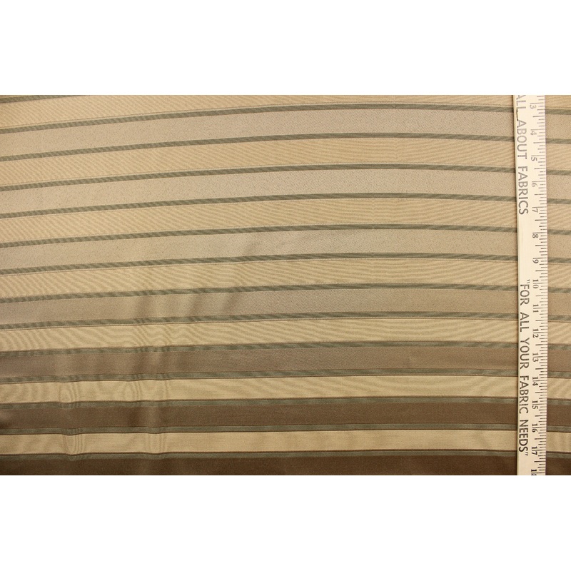 Yarn Dyed Stripe Luscious in Latte