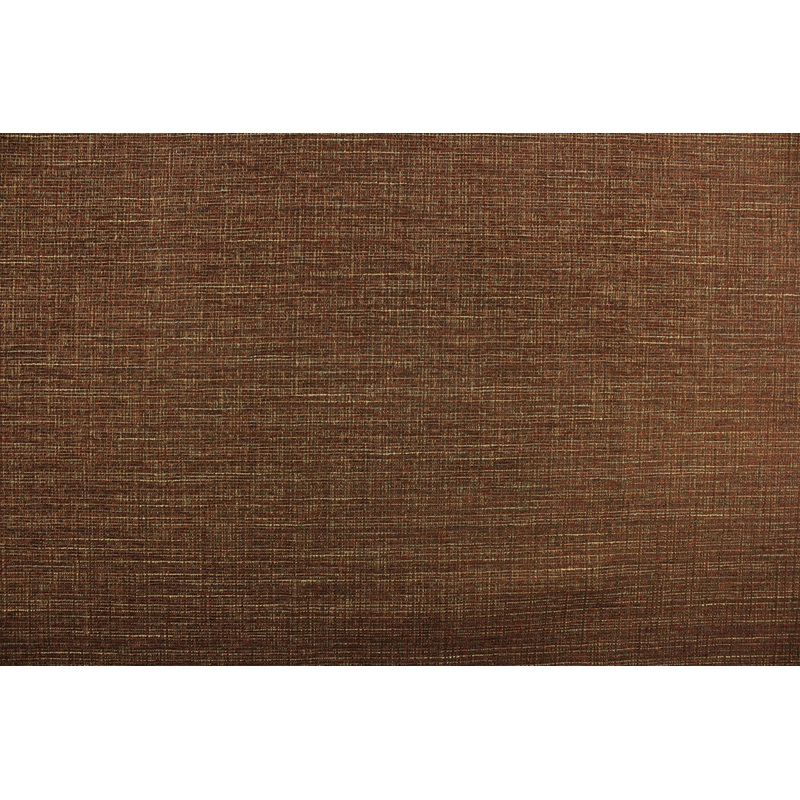 Bronzed  Chenille Fabric in Henna