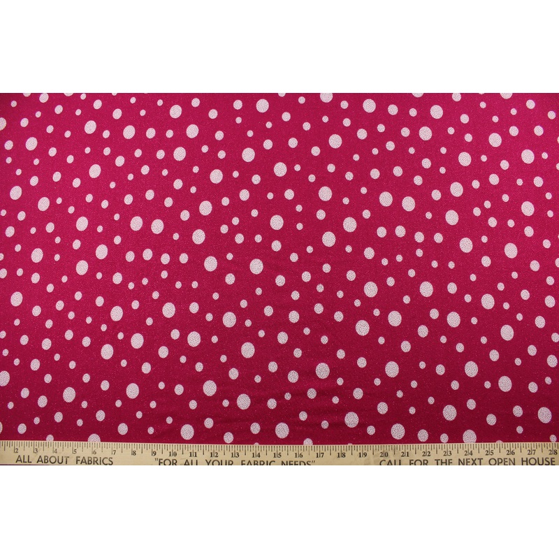 Glitter Dots in Pink