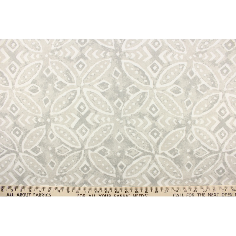P Kaufmann Outdoor Meridia Gray in Gray Linen