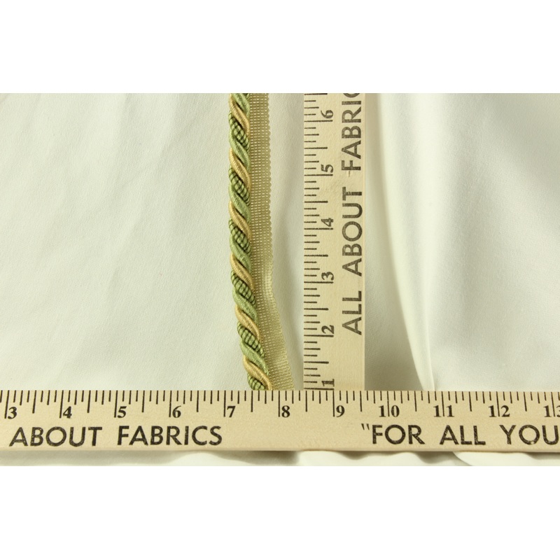 Richloom Twisted Lip Cord Trim - 1/4" in Sullivan's Island Celery Mix