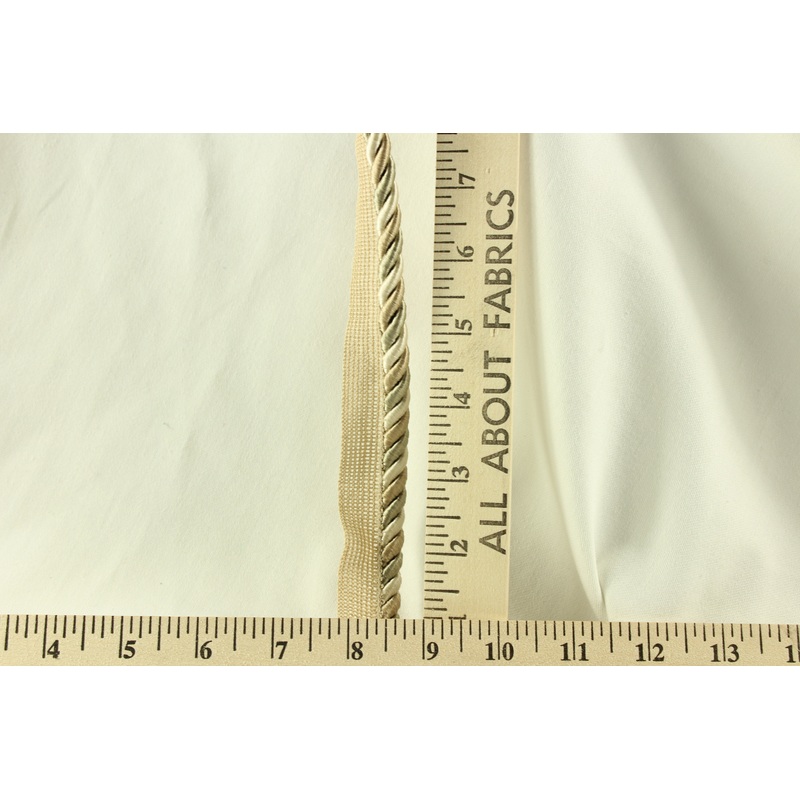 Richloom Twisted Lip Cord Trim - 3/8" in Cool Khaki