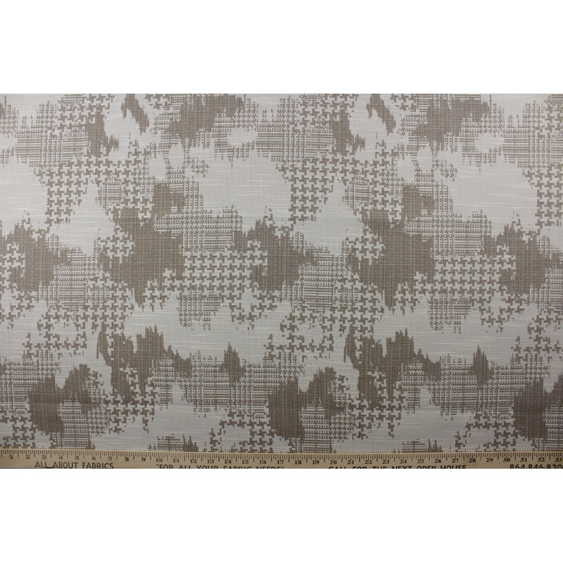 Robert Allen Plaid World in Linen