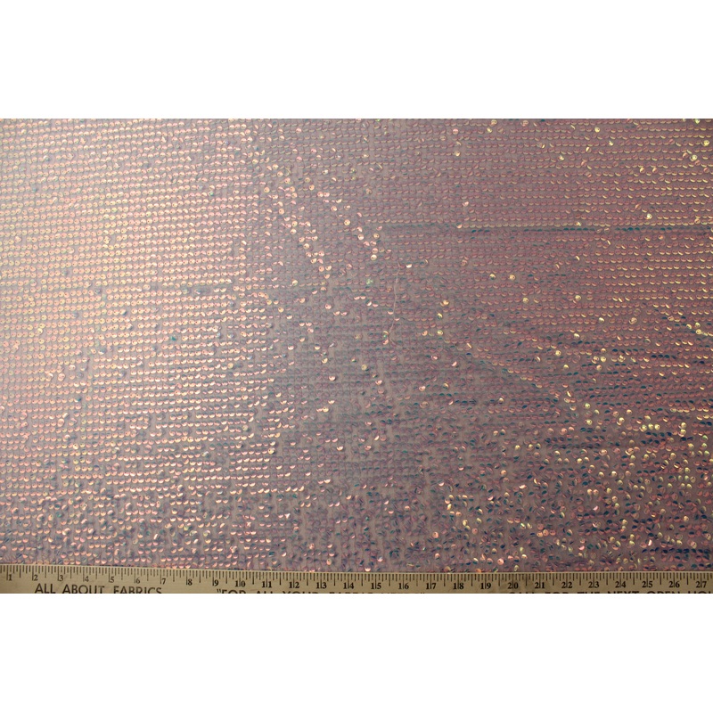Sequined Mermaid Scales in Pink