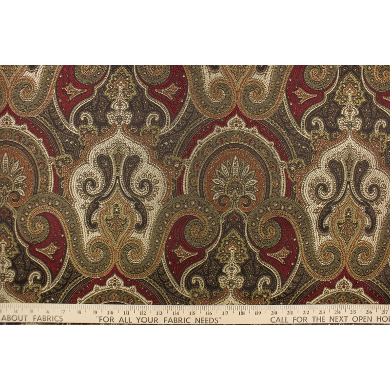 Tapestry Saunders in Red