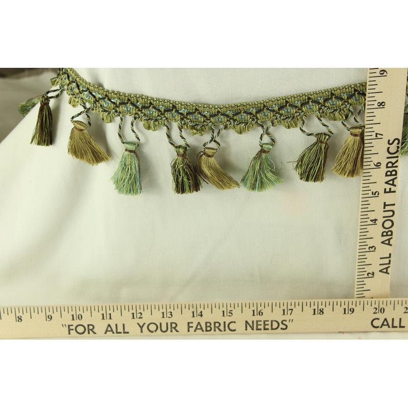 Tassel Fringe Trim - 3" in Market Street (Available in 6 Colorways)
