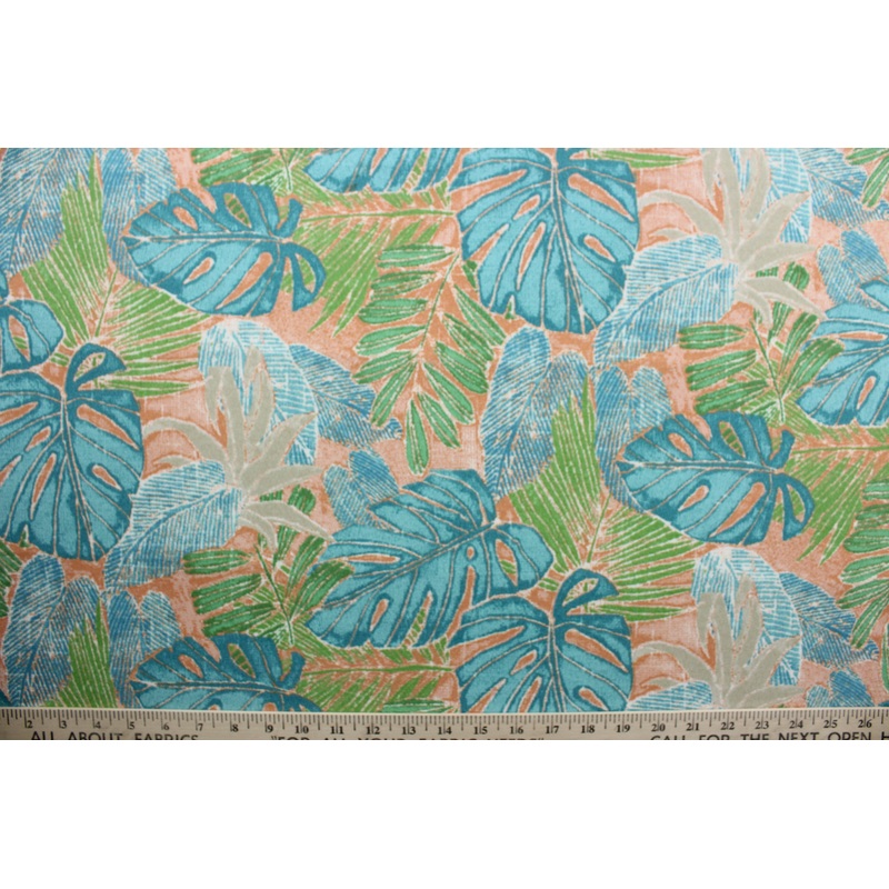 Tommy Bahama Batik Leaves in Mango