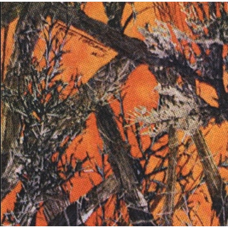 True Timber Camouflage MC Lycra 2-Way Stretch Fabric in Blaze Orange