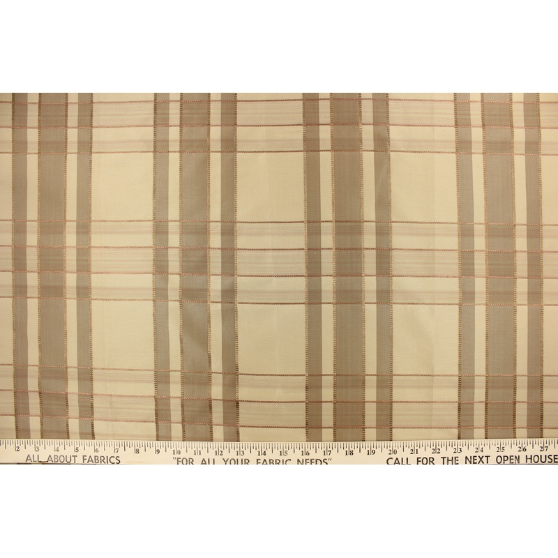 Yarn Dye Stripe Boulevard in Brandy