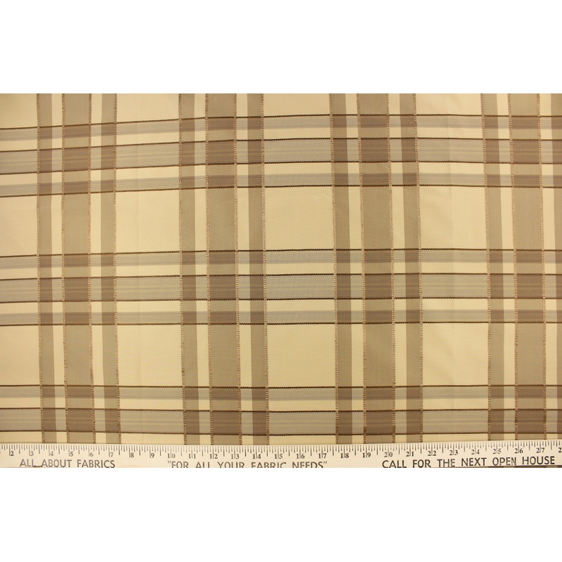 Yarn Dye Stripe Boulevard in Caramel