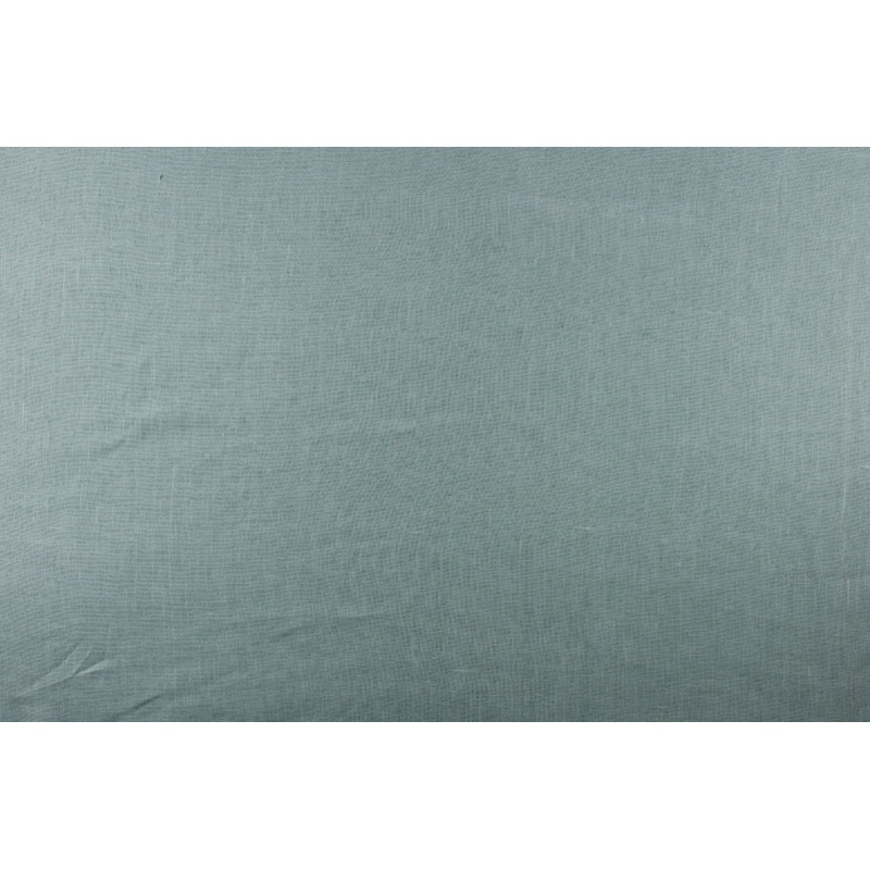 Duralee Linen Blend Fabric in Seafoam
